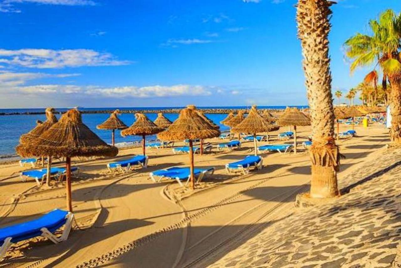 Luxory Dreamy Sunset, Seafront, Direct Access To The Promenade,Wifi,Pool,Free Parking Apartment Los Cristianos  Exterior photo